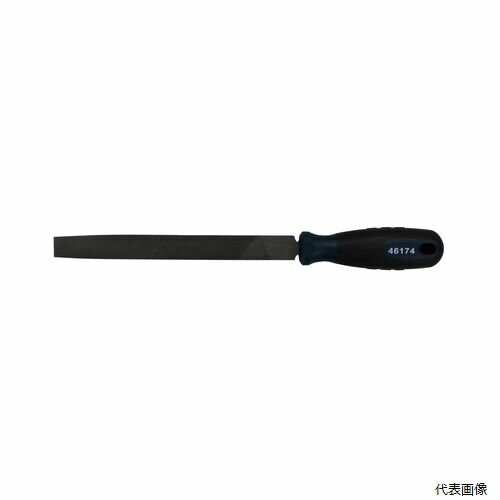 46174 鉄工ヤスリ 半丸(鉄用) 200mm SIGNET シグネット