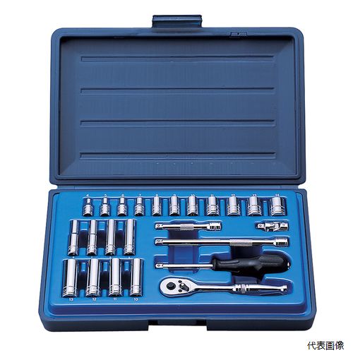 11724 1／4DR 24PC mm ソケットレンチセット SIGNET シグネット