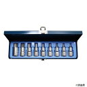 23899 1/2DR 9PCS ヘックスビットソケットセット ケース付 SIGNET シグネット