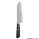 本鍛造白雲 V金10号口金付積層 三徳庖丁 170mm M106 包丁 (mk-m106-santoku)