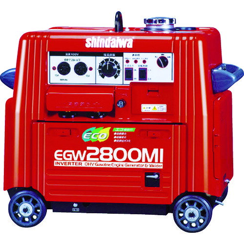 (代引き不可) やまびこ EGW2800MI 新ダイワ ガソリンエンジン発電機兼用溶接機