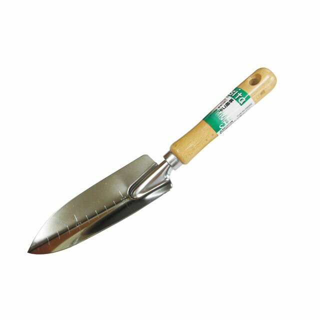 sita クローム木柄 移植ゴテ A412 sk030002 三共コーポレーション