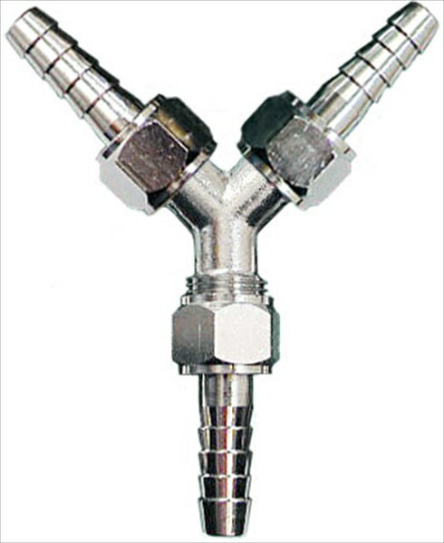 H＆H Y型ホースジョイント 1/4 26 sk133026 三共コーポレーション