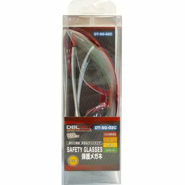 DBLTACT セーフティゴーグル クリア DT-SG-02C sk330014 三共コーポレーション