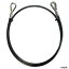 trad PVC被覆メッキ付ワイヤーロープ 両端シンブル加工 径3.2mm×1m THW-3251C sk360624 三共コーポレー..