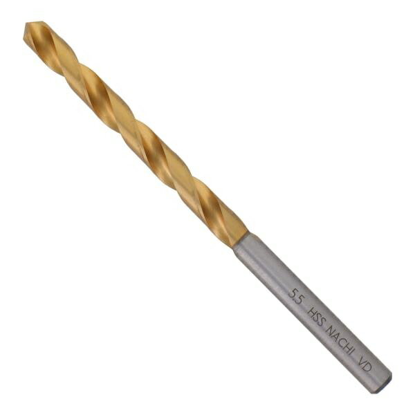 NACHI(ナチ) チタンコートドリル シンニング 5.5mm sk454255 三共コーポレーション