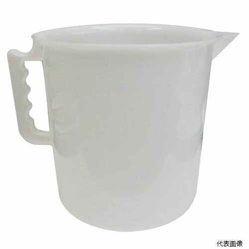 GA ポリ手付ビーカー 5000mL B-5000 sk526618 三共コーポレーション