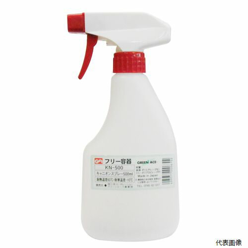 GA キャニオンスプレー 角型 PE 500mL KN-500 sk526670 三共コーポレーション