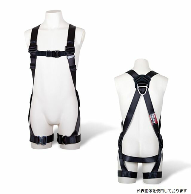 Safety Belts - 藤井電工 黒影ハーネス本体 M (TH-504-OT-DG-M) sk542202