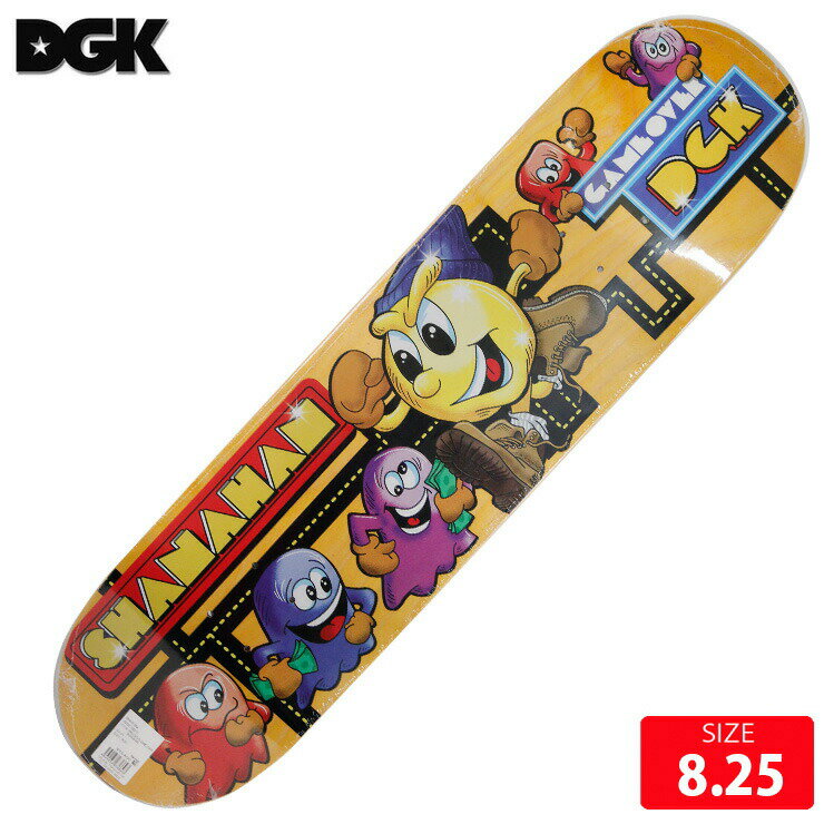 スケボー デッキ ディージーケー DGK PRO DECKS GAME OVER SHANAHAN SIZE 8.25 skatebaord スケートボード 25SM