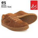 エス スケート スニーカー アクセル es ACCEL OG BROWN GUM スケシュー SKATEBOARD スケシュー 定番品