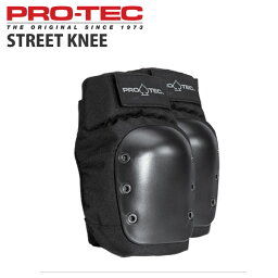 PROTEC プロテック ストリート ニーパッド STREET KNEE PAD BLACK プロテクター スケボー スケートボード インライン用【クエストン】