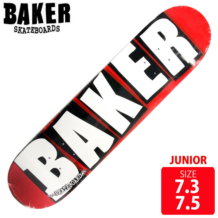 BAKER ٥ ˥ ǥå LOGO WHITE MINI 7.3-7.5 å ȥܡ ܡ