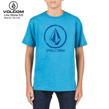 VOLCOM ボルコム ジュニア Tシャツ LINO STONE DPE 半袖 新作 【クエストン】