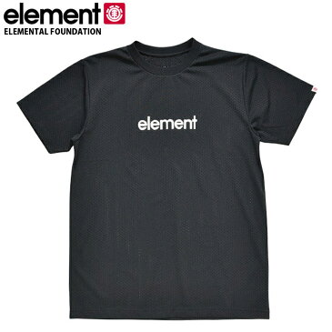 ELEMENT エレメント Tシャツ ELEMENTAL FOUNDATION BLK SKATE スケーター 【クエストン】