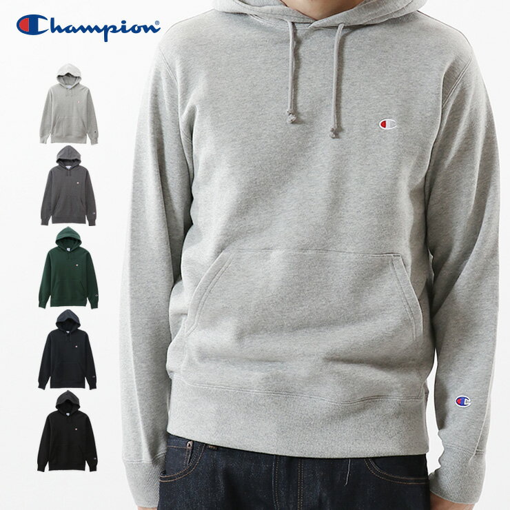 チャンピオン パーカー メンズ 【在庫処分】CHAMPION チャンピオン パーカー プルオーバー フード フーディ 長袖 裏起毛 PULLOVER HOODED SWEATSHIRT【クエストン】