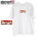 ELEMENT エレメント Tシャツ 鬼滅の刃 TEE コラボ トップス メンズ レディース スケートボード スケボー 2021夏モデル