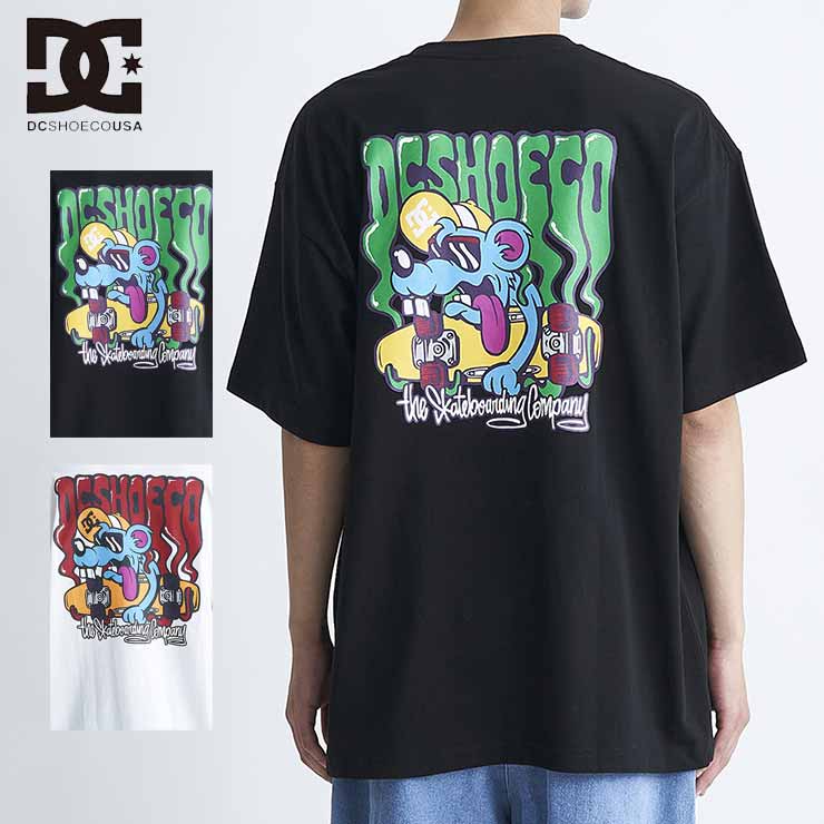 Rakuten - DC SHOE ディーシー 24 BLUE RAT SS メンズ Tシャツ クルーネック TEE カットソー