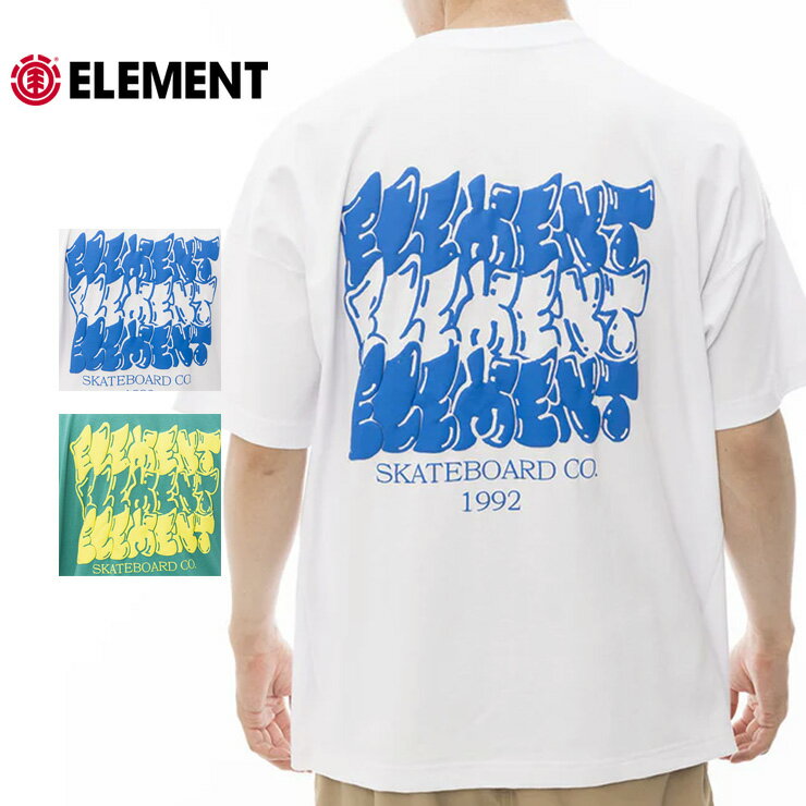 Rakuten - 【在庫処分3000円】ELEMENT エレメント メンズ Tシャツ クルーネック カットソー TEE ティーシャツ 3 BUBBLE SS