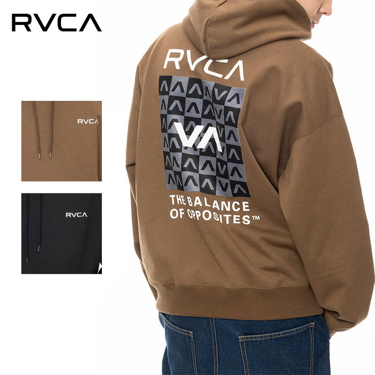 樂天商城 - RVCA ルーカ メンズ パーカー フーディ プルオーバー メンズファッション ロゴ 長袖 BALANCE BOX HD 春 秋 冬 BE042040