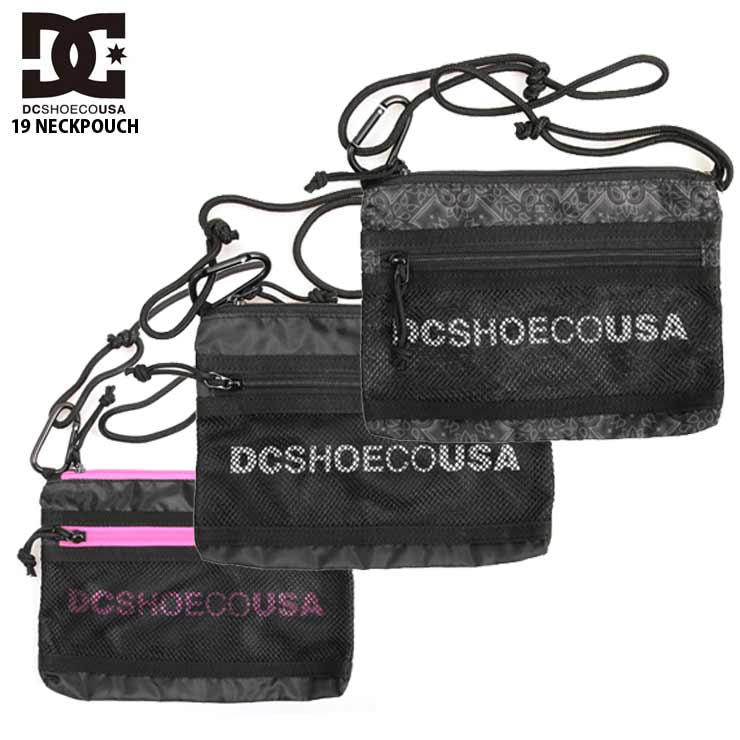 【お買い得】 DC SHOE ディーシーバッグ 19 NECKPOUCH 5130E909 スケート サコッシュ カバン スケートボード 【クエストン】