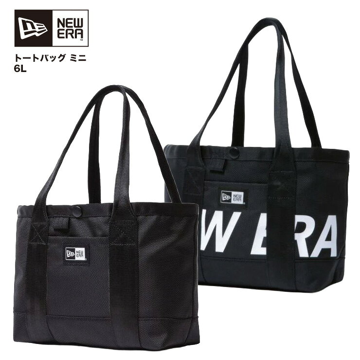 Rakuten - NEWERA ニューエラ バッグ トートバッグ ミニ 6L ユニセックス 手持ち 肩下げ おしゃれ 普段使い ブラック