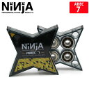 NINJA ニンジャ ベアリング STAR ABEC 7 OIL bearing スケボー スケートボード パーツ【クエストン】