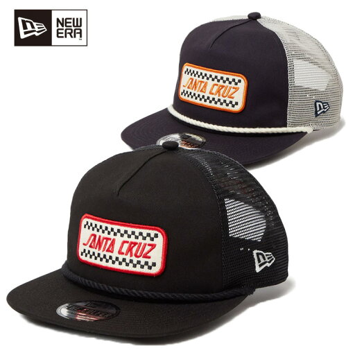 NEWERA ニューエラ キャップ 帽子 キャップ つば メッシュ The Golfer トラッカー SANTA CRUZ チェックロゴ NEWERA ニューエラ キャップ 帽子 キャップ つば メッシュ The Golfer トラッカー SANTA CRUZ チェックロゴ