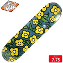 スケボー デッキ クルーキッド KROOKED WILD STYLE FLOWERS DECK 7.75 スケートボード SKATEBOARD クルックド