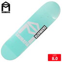 SK8MAFIA スケートマフィア デッキ HOUSE LOGO FLUOR DECK 8.0 スケートボード スケボー 22SM