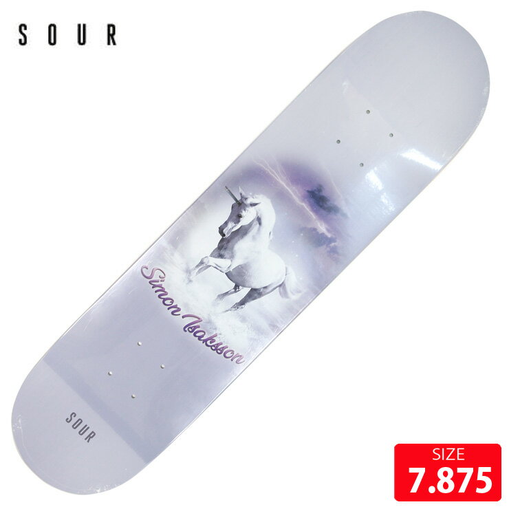 スケボー デッキ SOUR Simon Polejam Pony Deck 7.875 サワー スケートボード スケボー skateboard