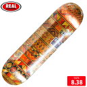 スケボー デッキ リアル REAL SECRET PRO LTD DECK SIZE 8.38 スケートボード SKATEBOARD 23FW