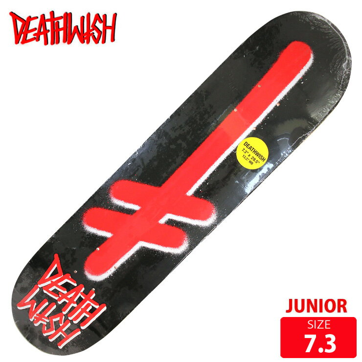 DEATHWISH デスウィッシュ ジュニア デッキ GANG LOGO MINI DECK 7.3 スケボー スケートボード