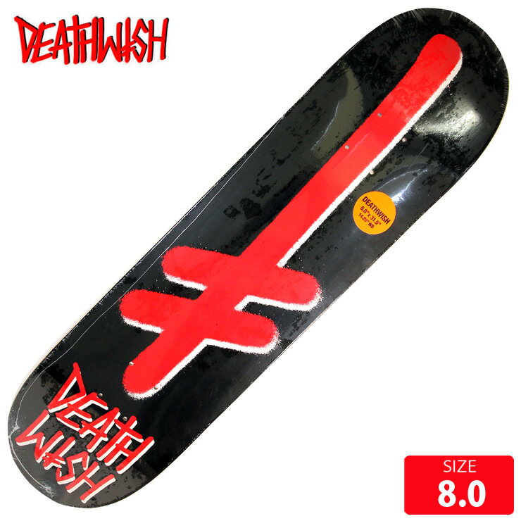 DEATHWISH ǥå ǥå GANG LOGO DECK 8.0 ܡ ȥܡ
