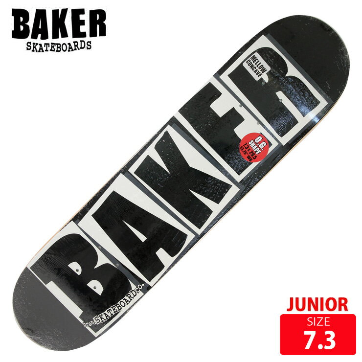 BAKER xCJ[ WjA fbL BRAND LOGO BLK WHT 7.3 LbY XP[g{[h XP{[ NGXg 