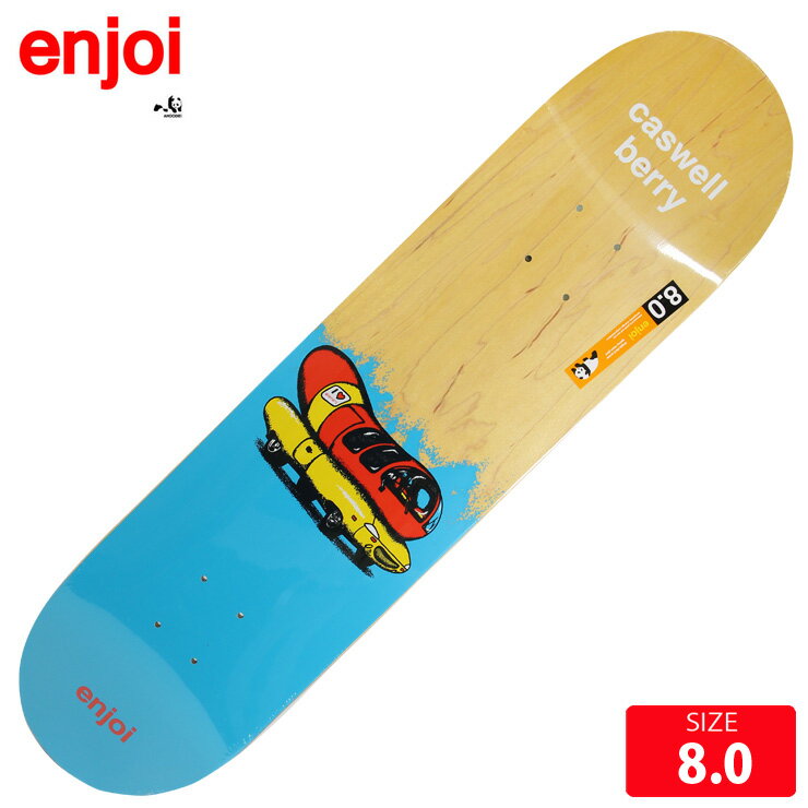 ENJOI エンジョイ デッキ AUTO ZONE PRO BERRY DECK 8.0 skateboard スケートボード スケボー【クエストン】