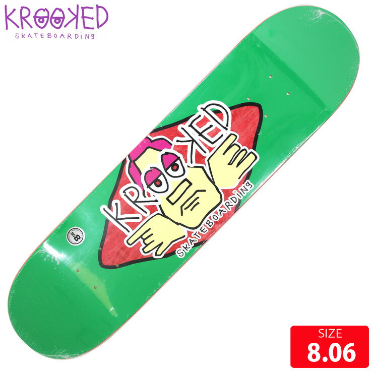 ܡ ǥå 롼å KROOKED TEAM ARKETYPE DECK SIZE 8.06 ȥܡ SKATEBOARD å 23SM