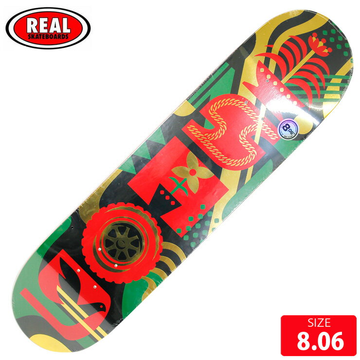 スケボー デッキ リアル REAL ISHOD CANOPY DECK SIZE 8.06 スケートボード SKATEBOARD 23FW