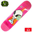 スケボー デッキ エイリアン ワークショップ ALIEN WORKSHOP VISITOR DECK SIZE 8.0 スケートボード skateboard 24SP