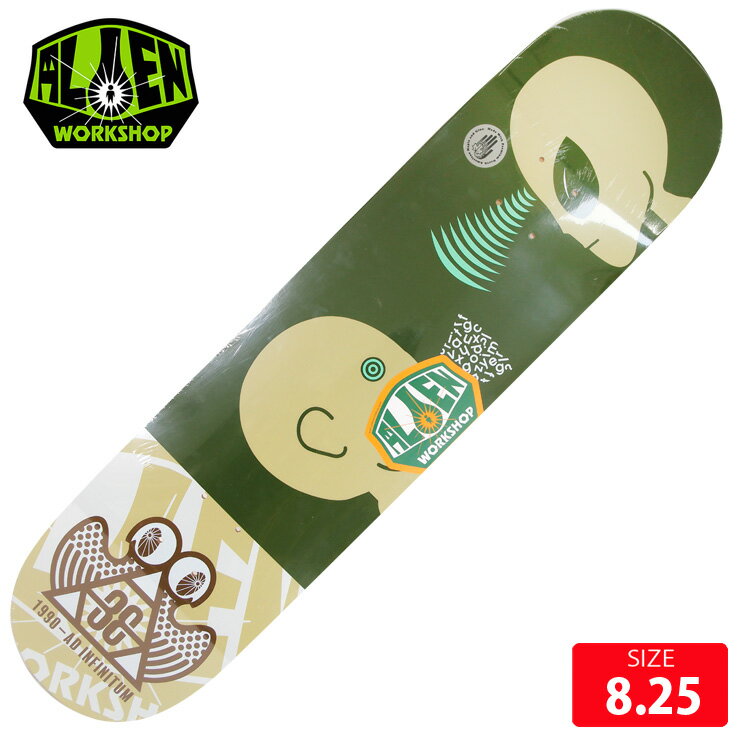 スケボー デッキ エイリアン ワークショップ ALIEN WORKSHOP MIND CONTOL-33 DECK SIZE 8.25スケートボード skateboard 24SP