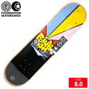 スケボーデッキ ファンデーション FOUNDATION SERVOLD SUNSHINE DECK SIZE 8.0 スケートボード skateboard 24SP