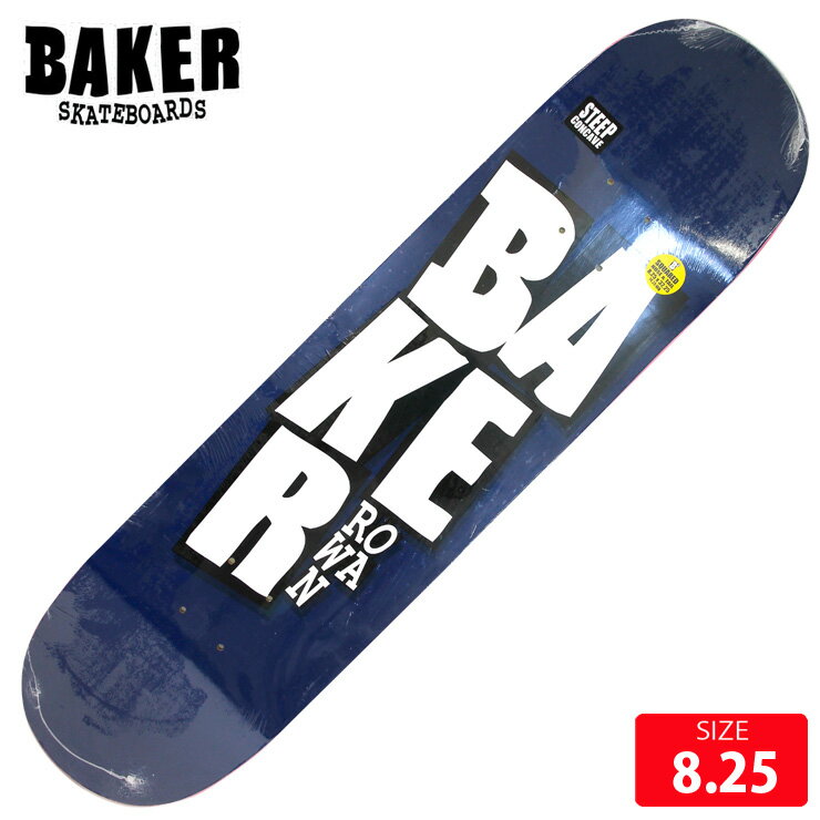 スケボー デッキ ベイカー BAKER ROWAN STACKED BLUE B2 DECK 8.25 スケートボード SKATEBOARD 24FW