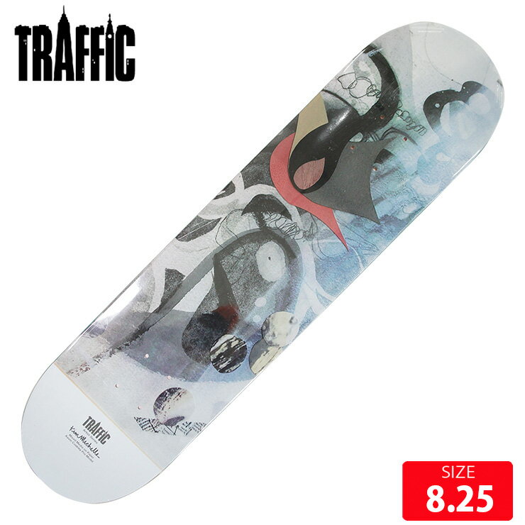 スケボー デッキ TRAFFIC COAKLEY ARTIST SERIES DECK 8.25 トラフィック スケートボード スケボー skateboard