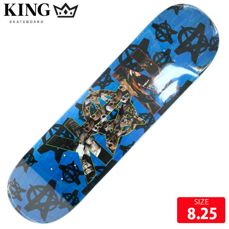 スケボー デッキ キングスケートボード KING NAKEL STAR DECK 8.25 SKATEBOARD 25SM