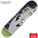 スケボー クルージング デッキ クルーキッド KROOKED SECRET PRO DECK SIZE 8.25 スケートボード SKATEBOARD クルック...