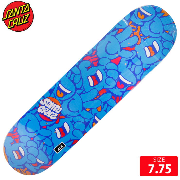 スケボー デッキ サンタクルズ SANTA CRUZ FEELBASE HAND PILE DECK 7.75 skateboard スケートボード 2..