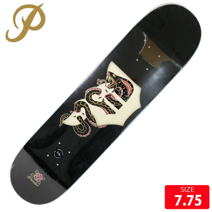 プリミティブ スケボー デッキ PRIMITIVE DIRTY P DANGER BLK DECK SIZE 7.75 スケートボード skateboard 25FW