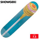スケボー デッキ ショウゲキ SHOWGEKI LOLLIPOP DECK SIZE 7.5 SKATEBOARD 25FW スケートボード
