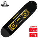 ジュニア デッキ デルタ スケートボード DELTA Guetto Blaster DECK SIZE 7.375 7.75 SKATEBOARD 25FW ス...