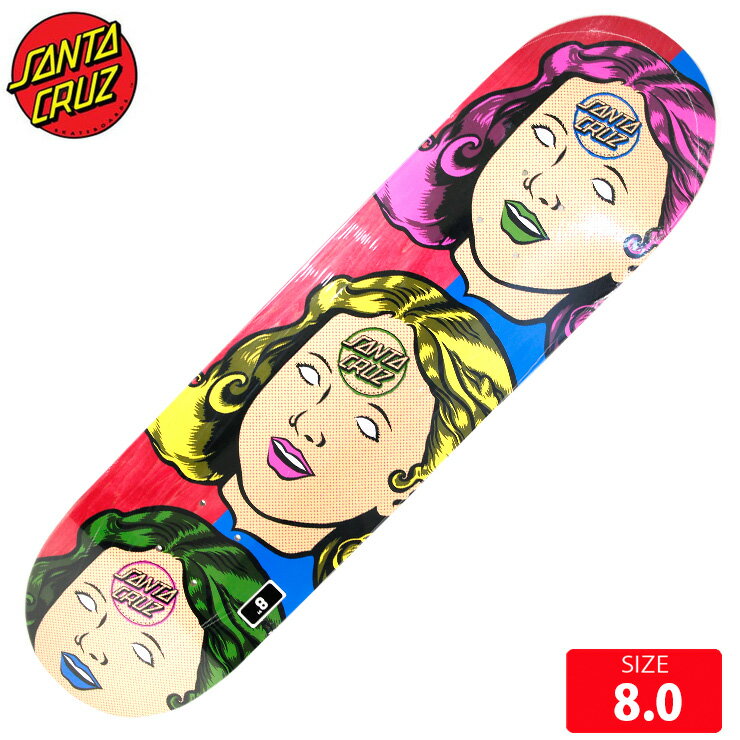 樂天商城 - スケボー デッキ サンタクルズ SANTA CRUZ FEELBASE POSSESSED HEAD DECK 8.0 skateboard スケートボード 26SS